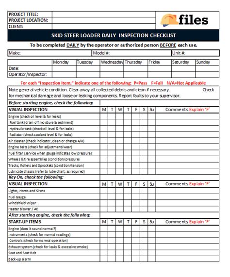 cat skid steer checklist|cat skid steer maintenance guide.